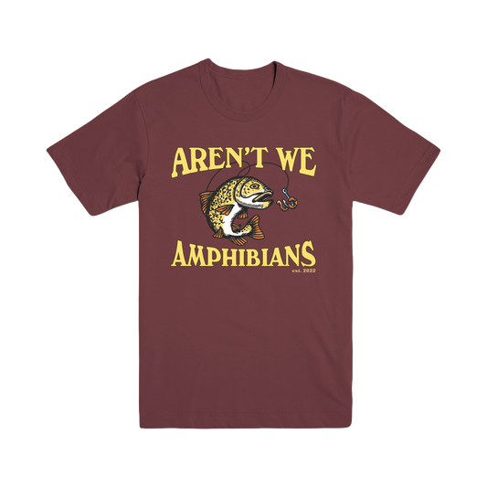 Fishing Tee (Maroon)